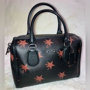 COACH SIGNATURE VINTAGE STARS, COACH CROSSBODY BAG NEW WITH TAGS